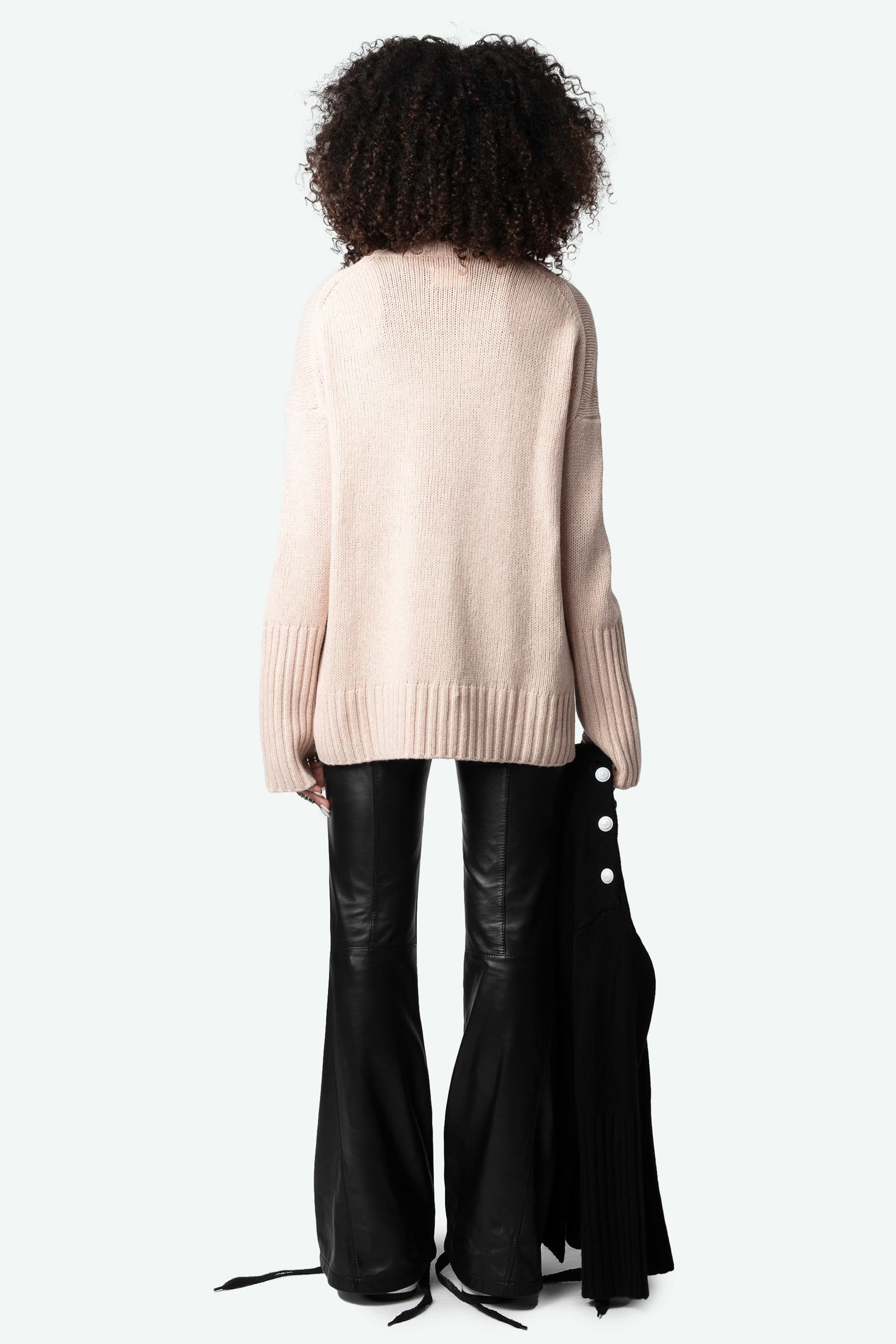 [특가] Alma Spiked Heart Wool Sweater