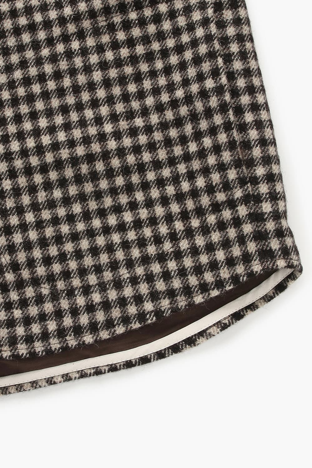 [기간한정] 울100 OVERSHIRT 브라운 아우터 QE4FMDBOT101Q85