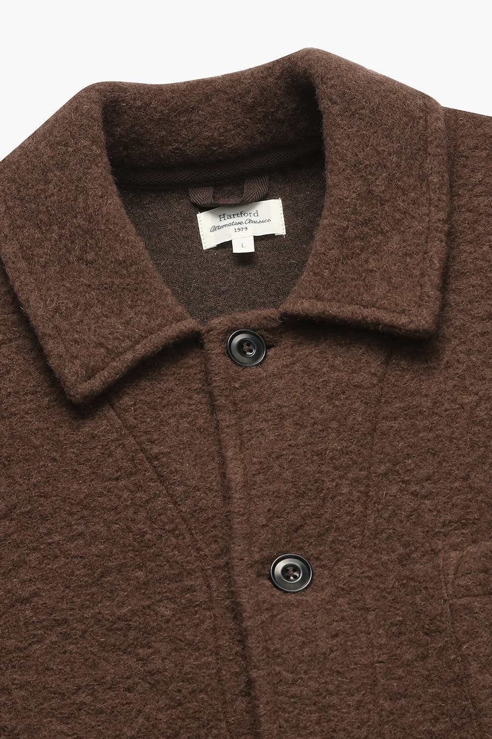 [기간한정] 울 믹스 SERVICE JACKET 브라운 아우터 QE4FMHTOT112Q86