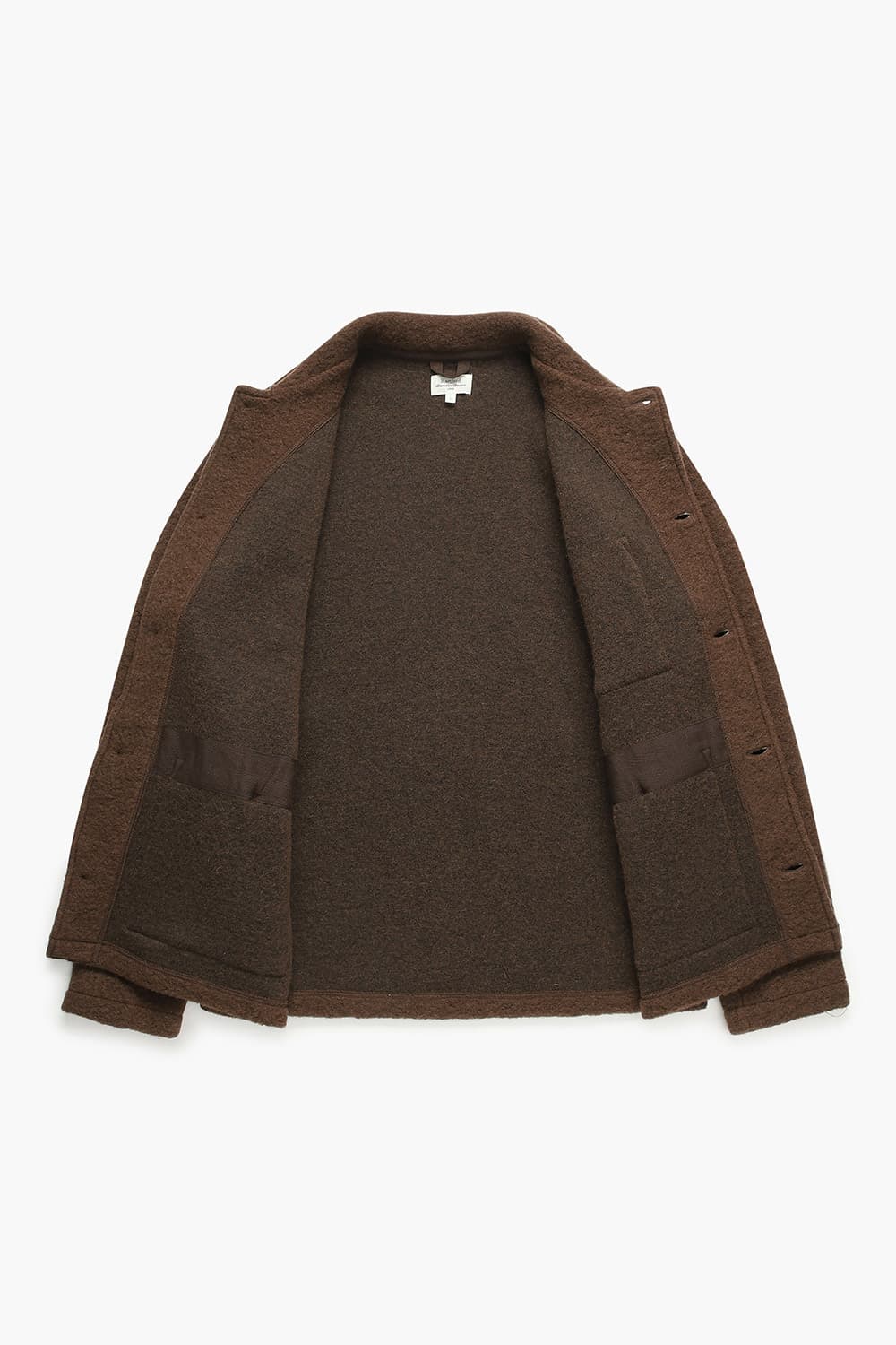 [기간한정] 울 믹스 SERVICE JACKET 브라운 아우터 QE4FMHTOT112Q86