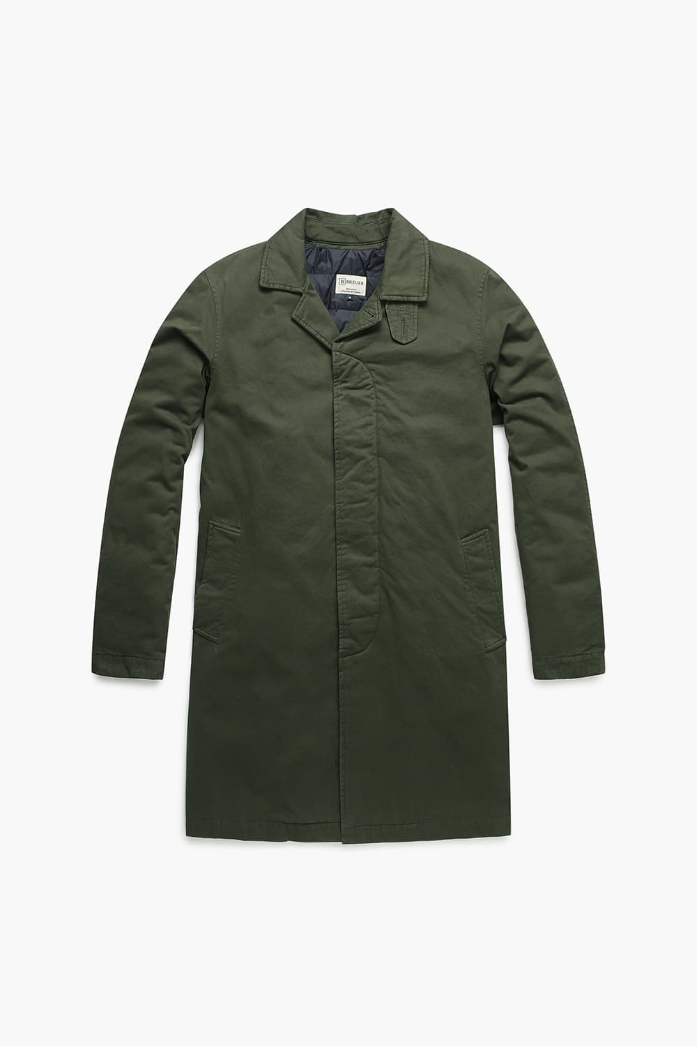 면100 Borart 다운 카키 아우터 RE4FMBAOT103R78