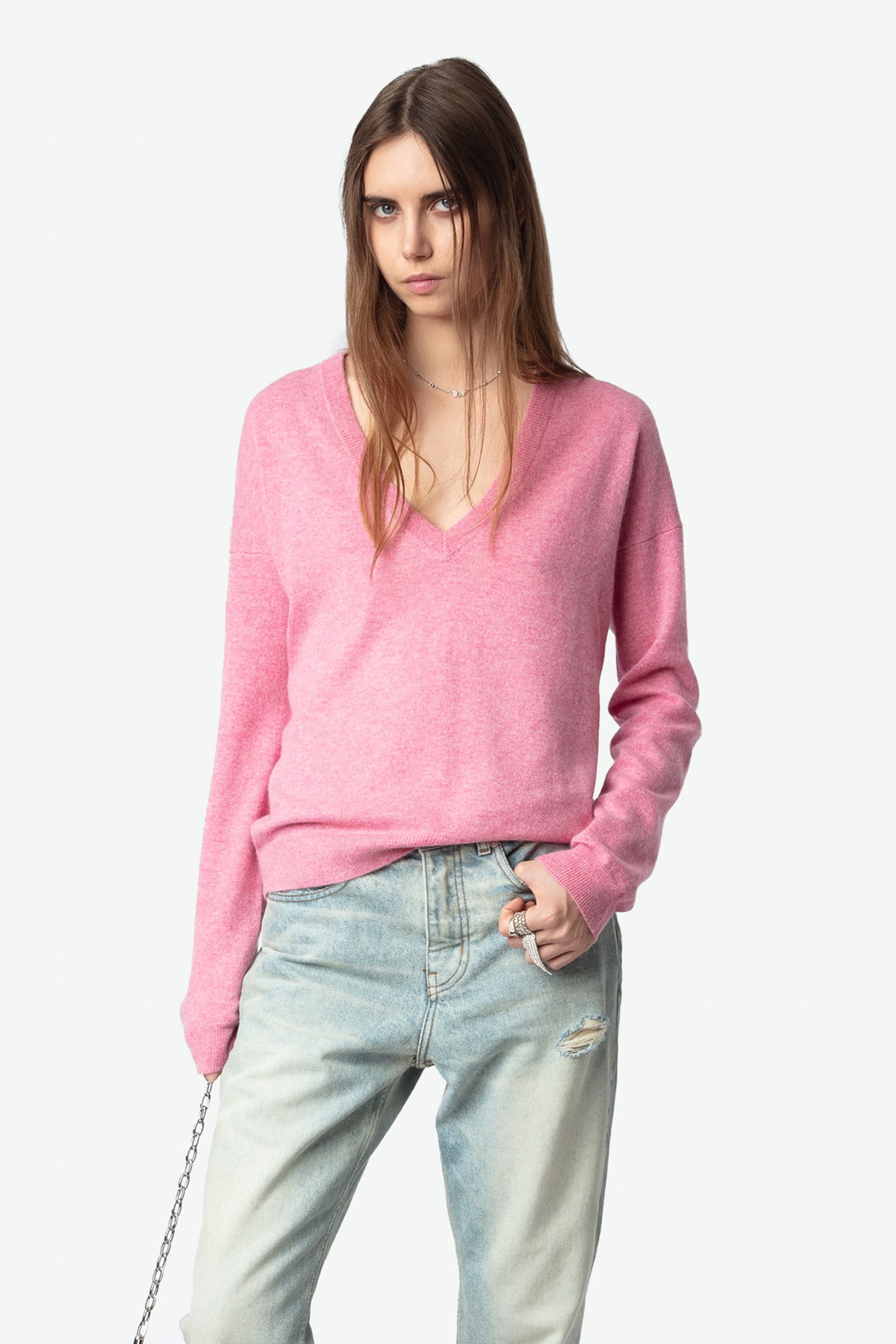 Vivi Patch Cashmere Knit