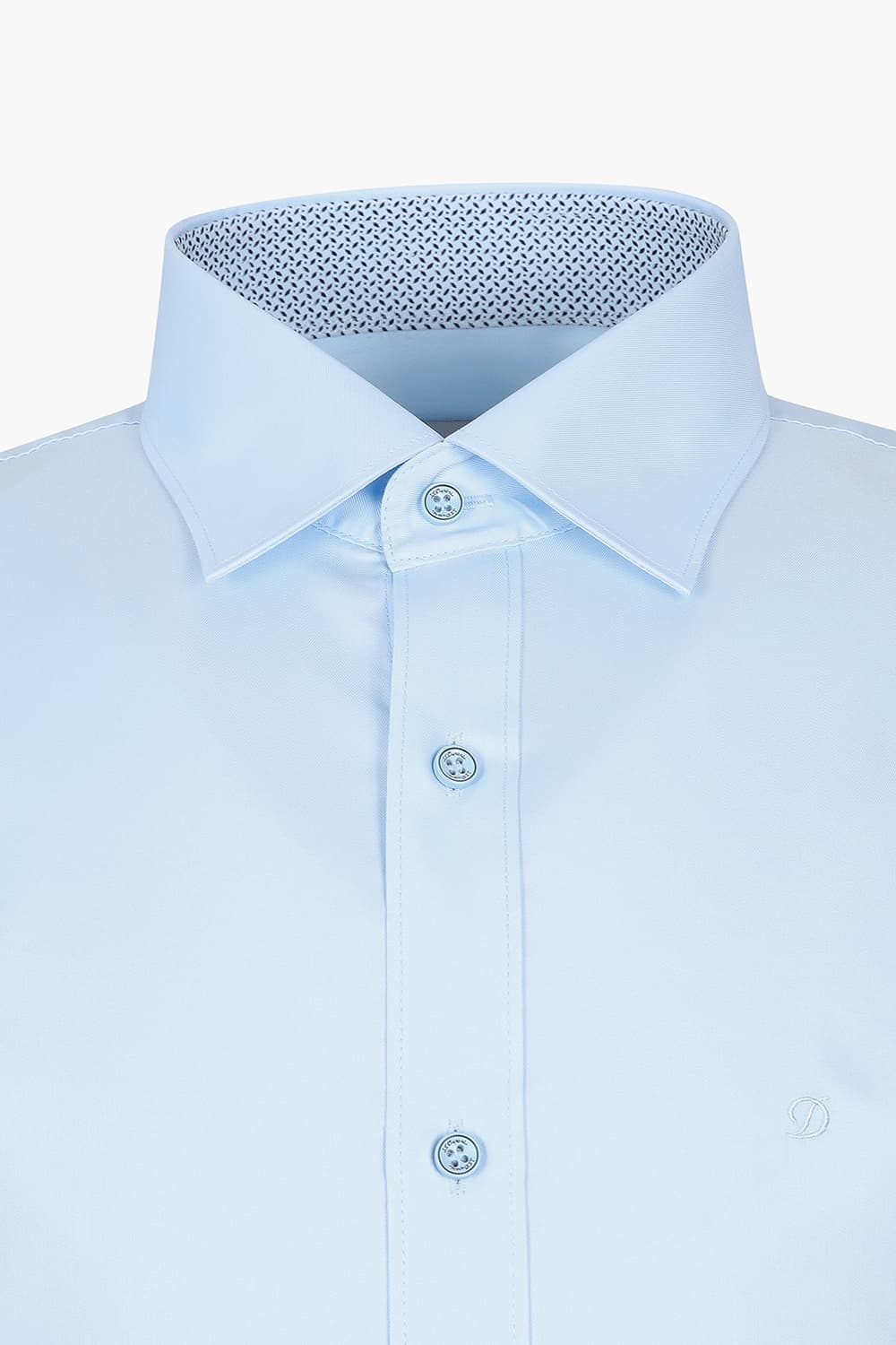 트윌 배색 363 컴포터블 셔츠 블루 SE4SM21LS363SBU