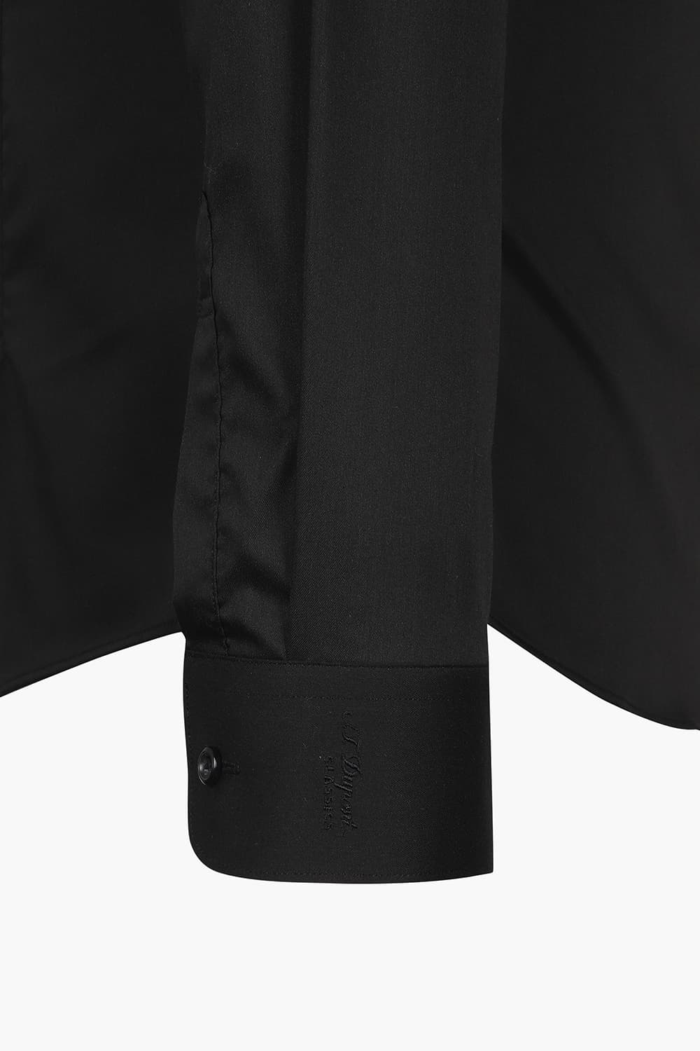 스트레치 솔리드 930 컴포터블 셔츠 블랙 SE4SM22LS930SBK