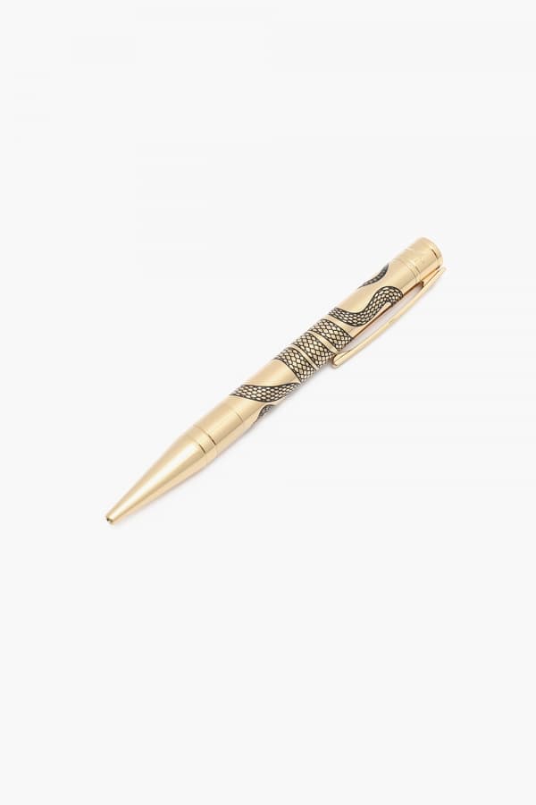 [온라인 단독] D이니셜 볼펜 타투 스네이크 골드 CB265224Z