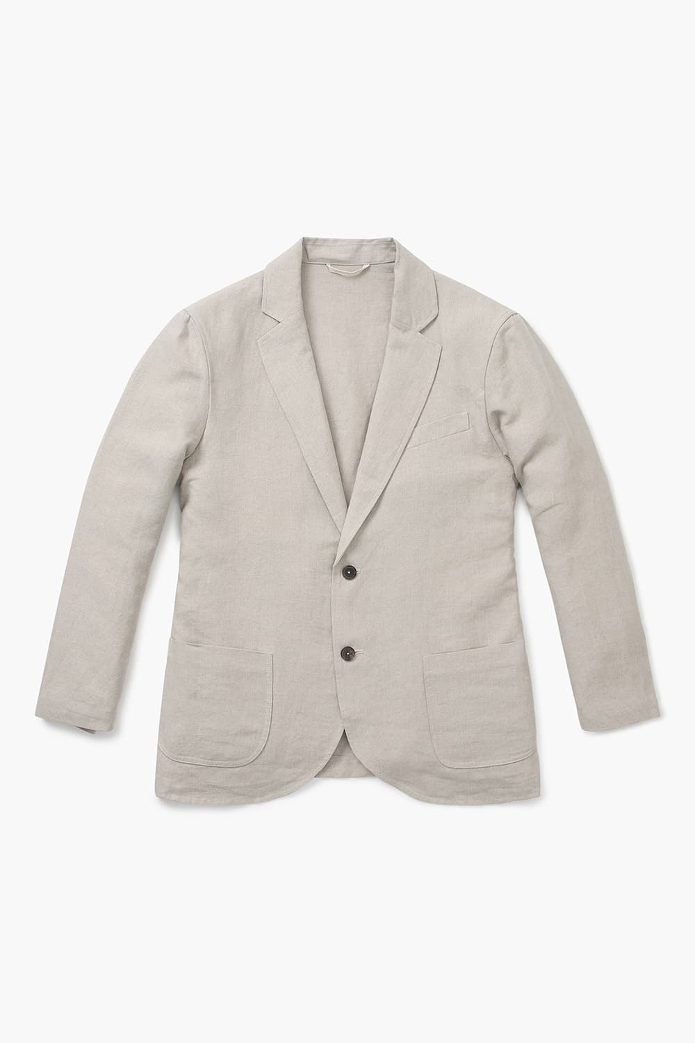 ESSENTIAL 린넨 002 라이트베이지 테일러드 자켓