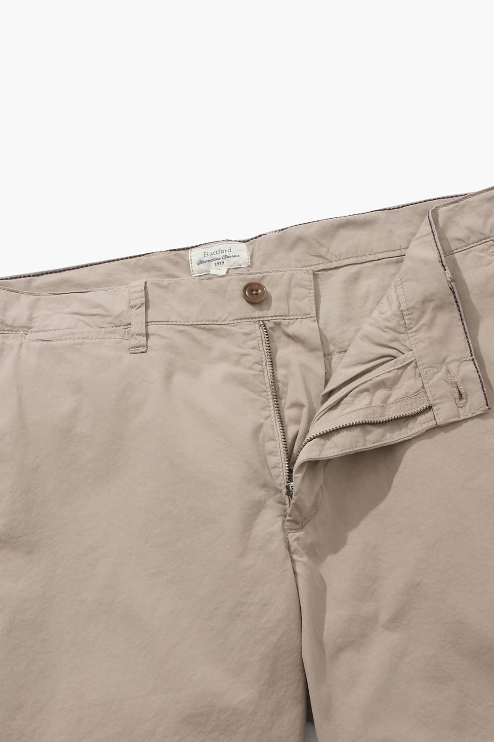 BYRON 코튼 베이직 하프 012 라이트베이지 쇼츠