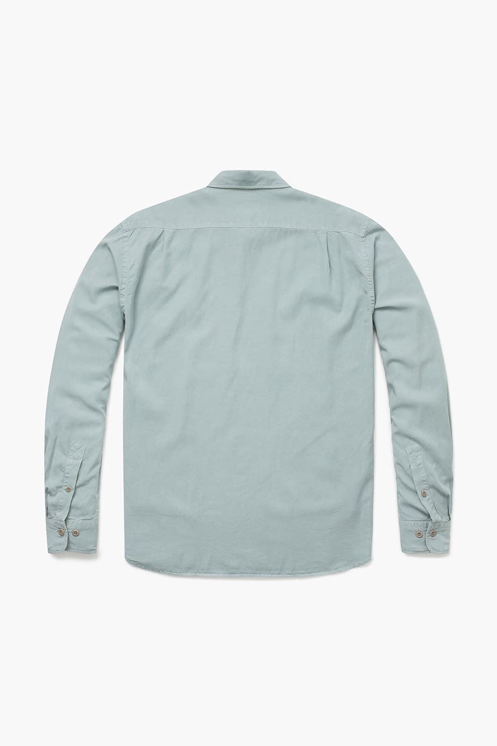 PLAY 린넨 혼방 버튼 다운 투 포켓 009 라이트그린 셔츠