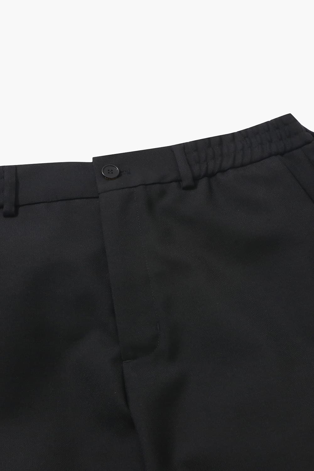 PANU 울 와이드 001 블랙 팬츠