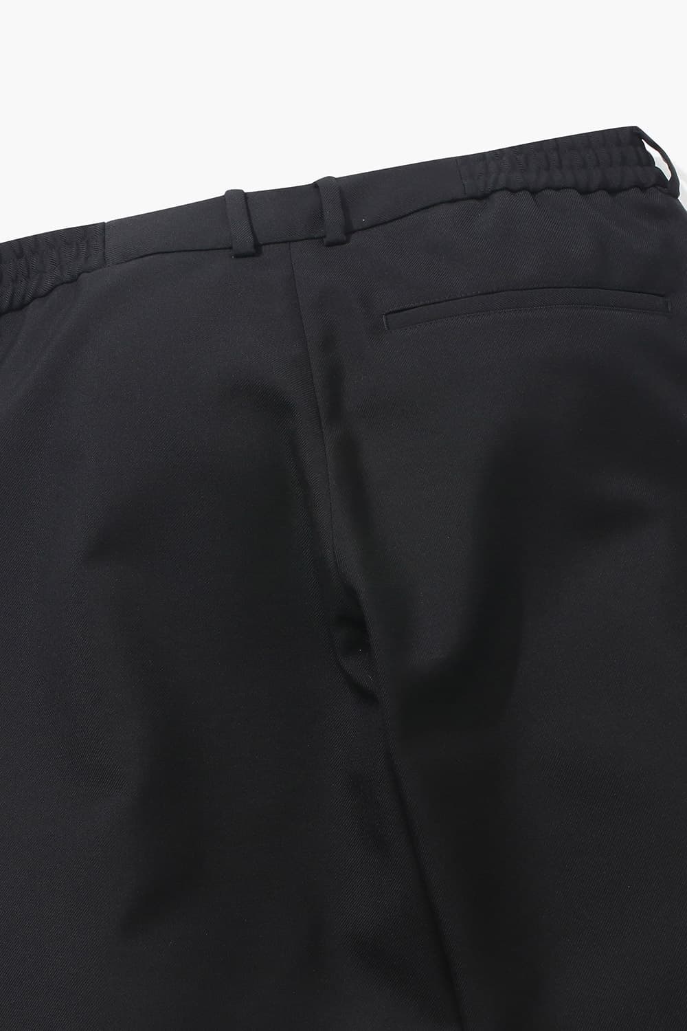 PANU 울 와이드 001 블랙 팬츠