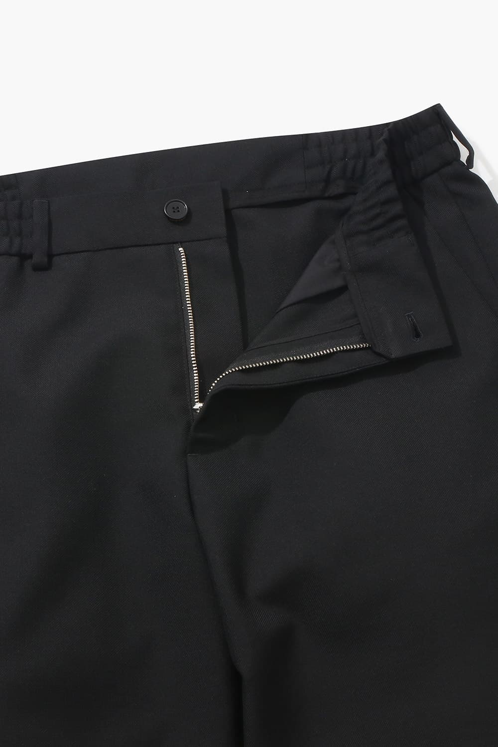 PANU 울 와이드 001 블랙 팬츠