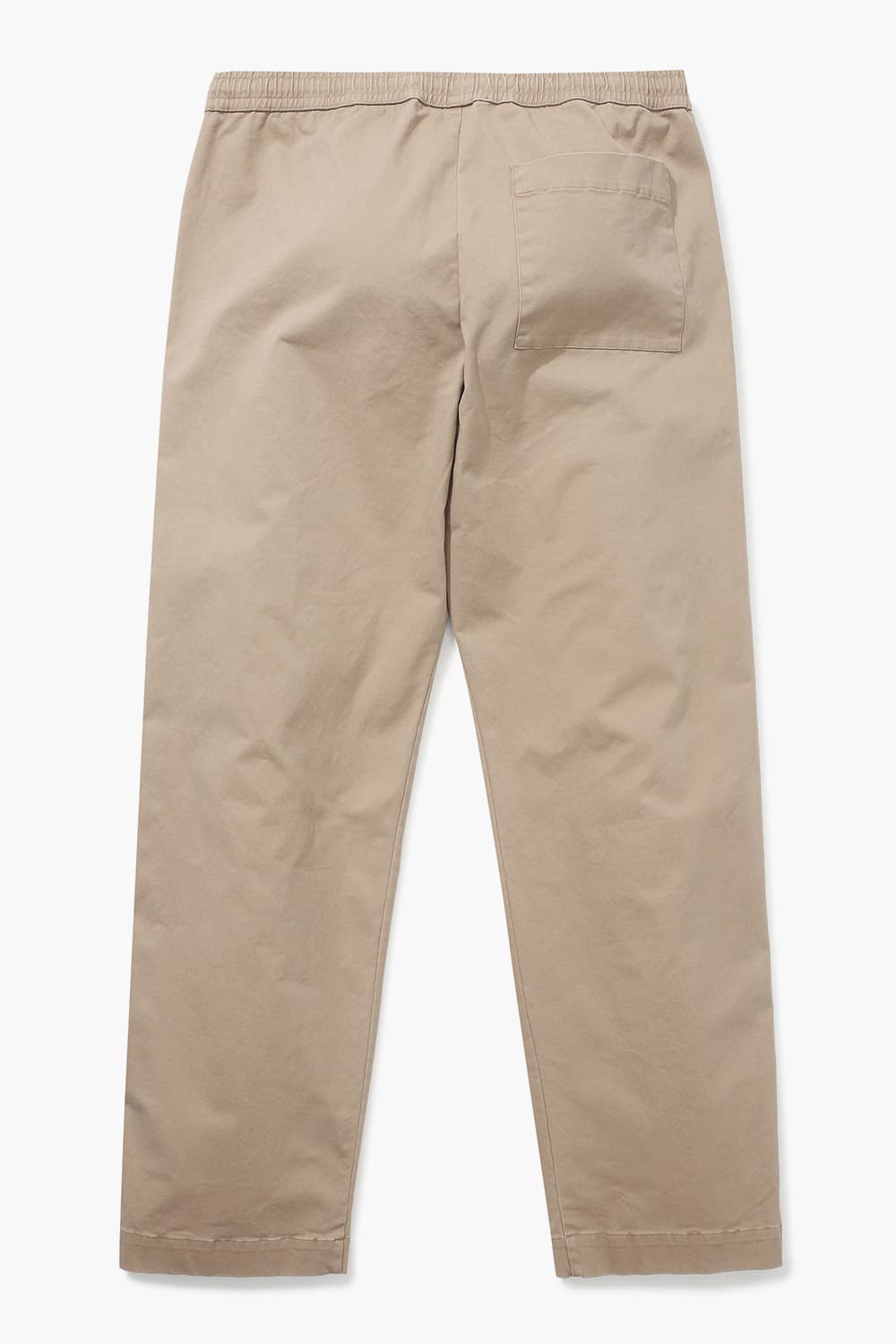 PASCAL 코튼 밴딩 와이드 002 베이지 캐주얼 팬츠