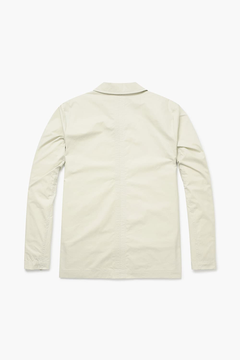 CANZU 코튼 베이직 빅 포켓 001 아이보리 셔츠