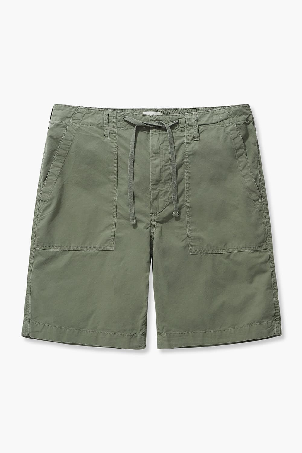 FATIGUE 코튼 드로우스트링 013 카키 쇼츠