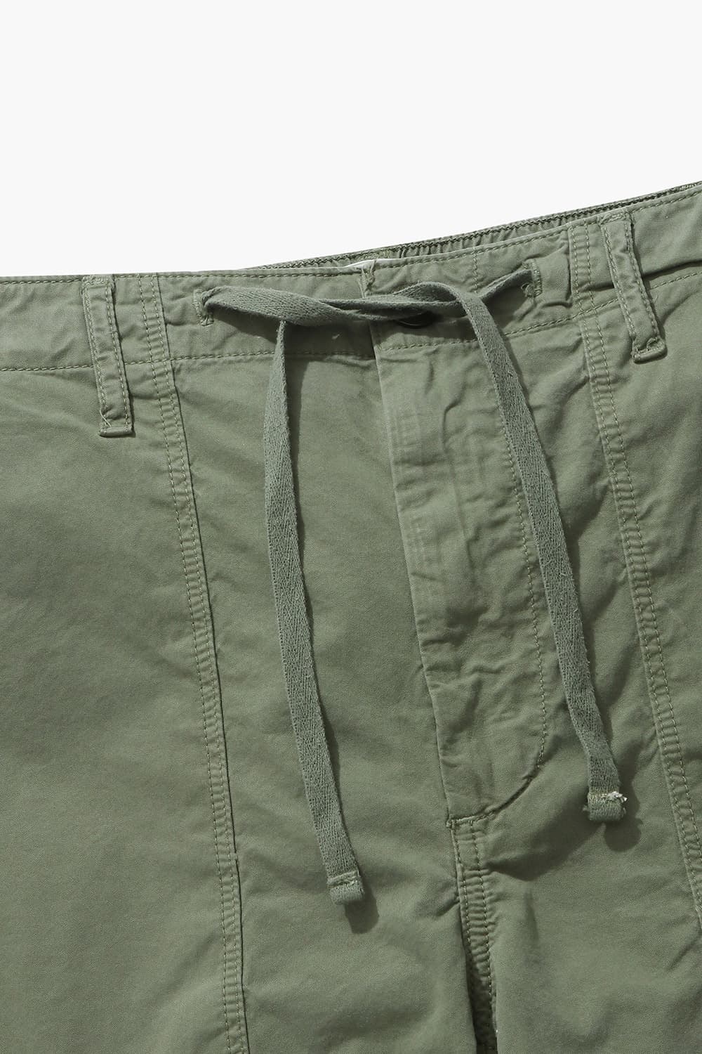 FATIGUE 코튼 드로우스트링 013 카키 쇼츠