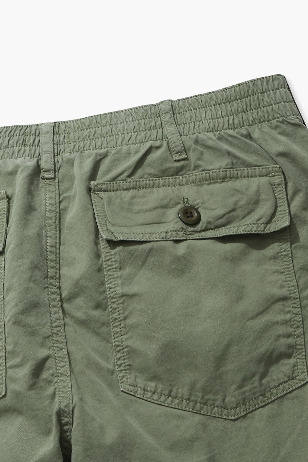 FATIGUE 코튼 드로우스트링 013 카키 쇼츠