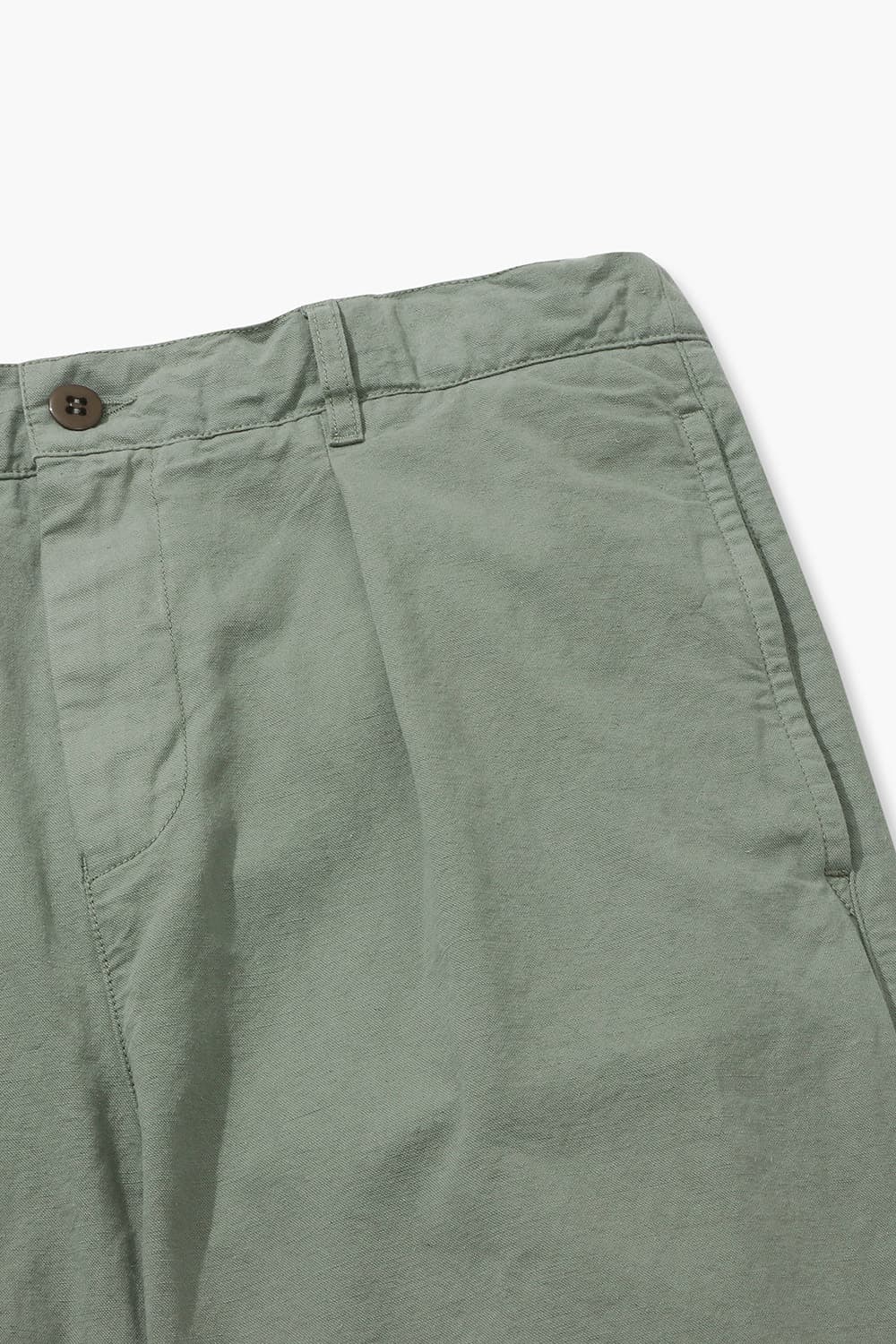 TONY 린넨 테이퍼드 004 그린 캐주얼 팬츠