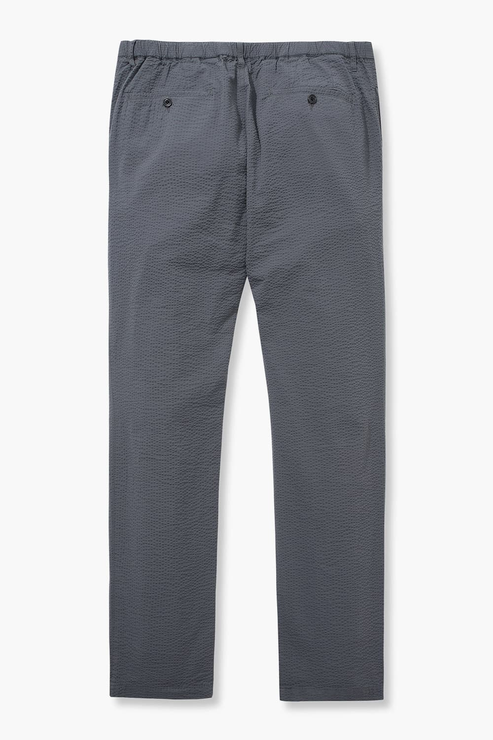 TANKER 코튼 드로우스트링 세미와이드 007 다크그레이 팬츠