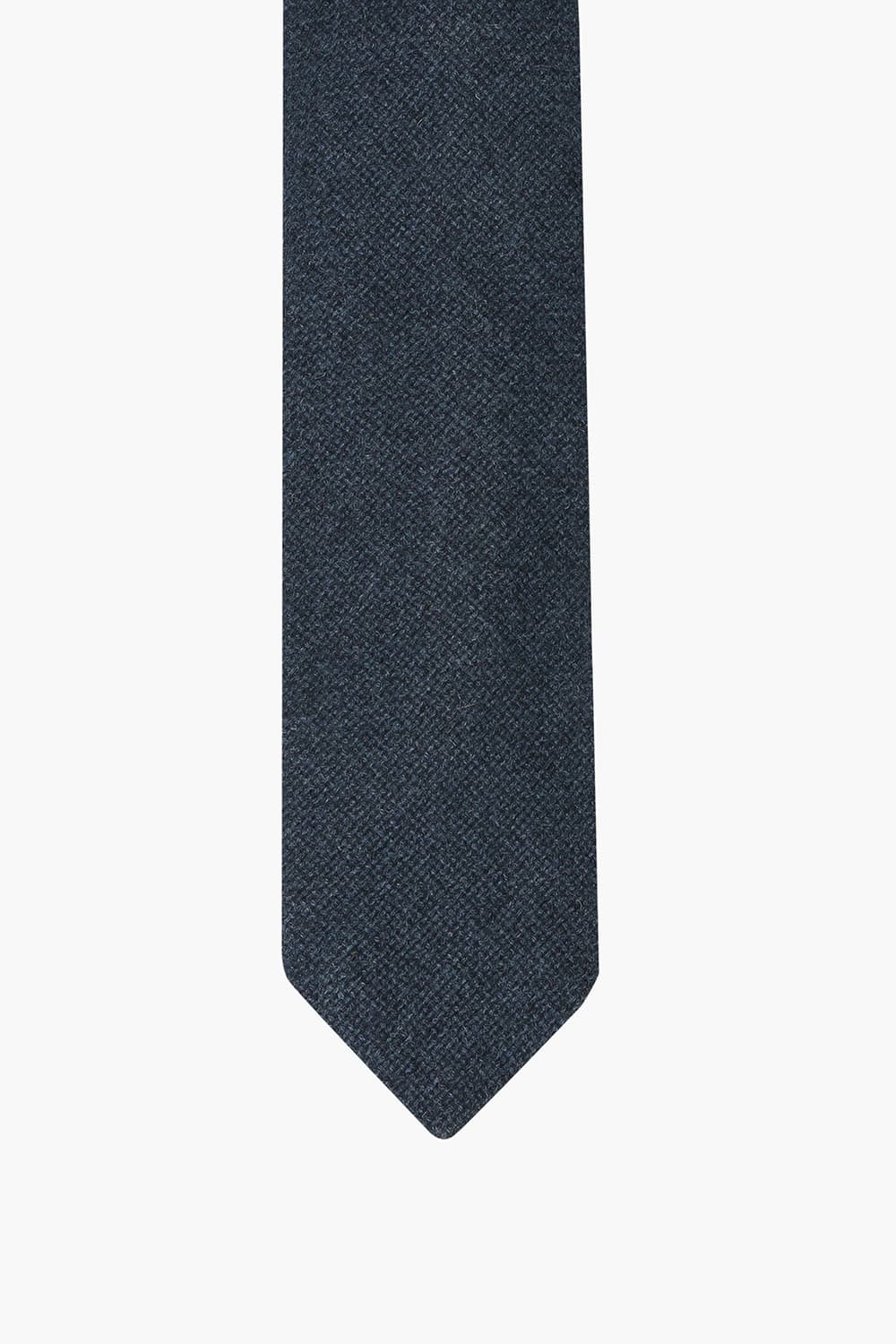 울 실크 혼방 베이직 101 다크네이비 넥타이