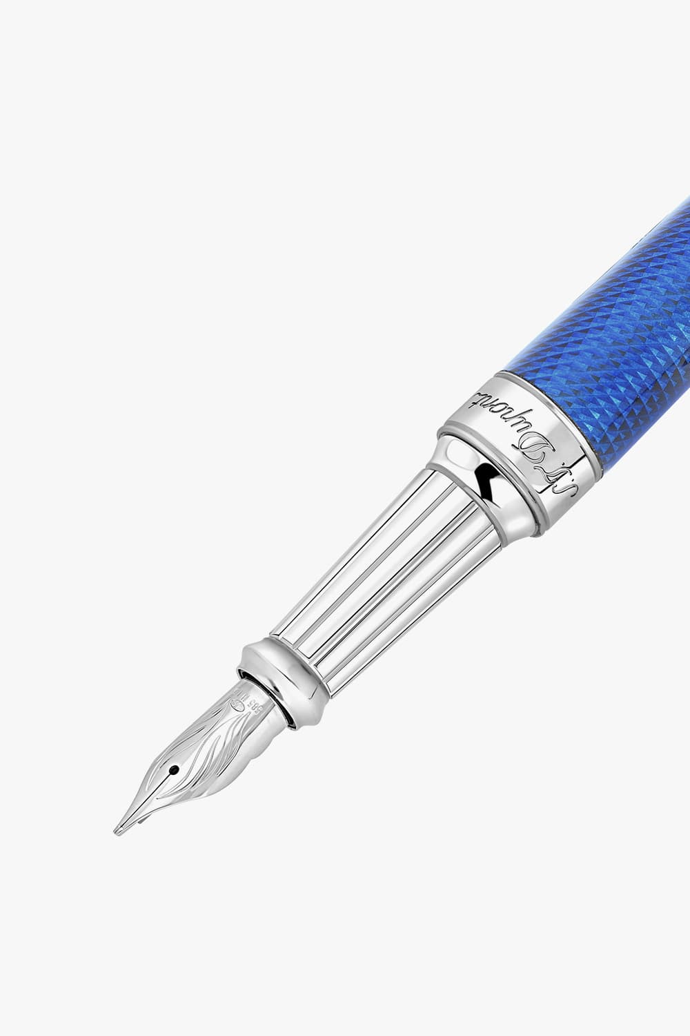 24 라인D 이터니티 만년필 XL 기요셰 블루/팔라듐 CB420011XL