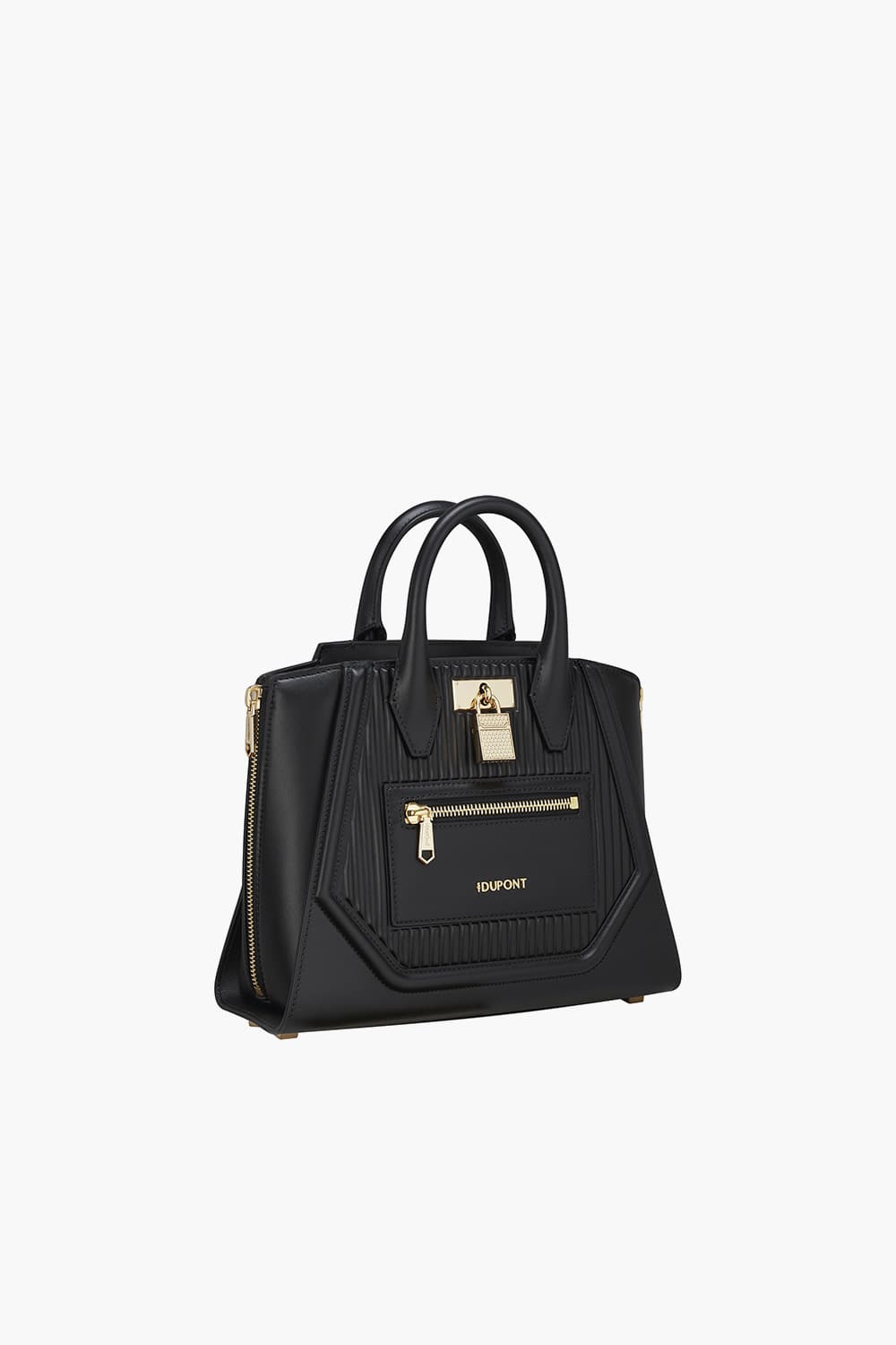 리비에라 스몰 토트백 블랙 스트라이프 N1RS261BK1