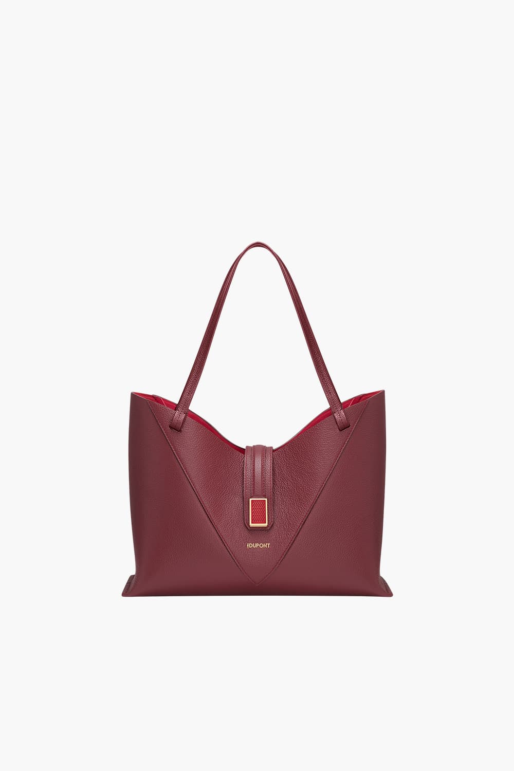 26 빅토리아 토트 숄더백 다크 레드 N1VI333RD1