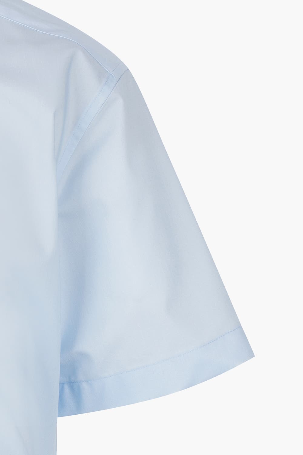 카라 루프탭 트리콜로르 951 컴포터블 반팔 셔츠 블루 SE6MM22HS951SBU