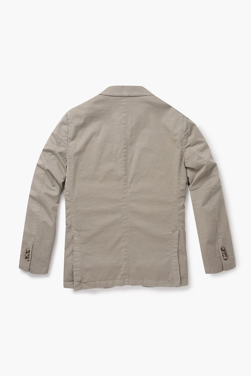 면 혼방 셰비 가먼트다잉 102 라이트브라운 테일러드 자켓