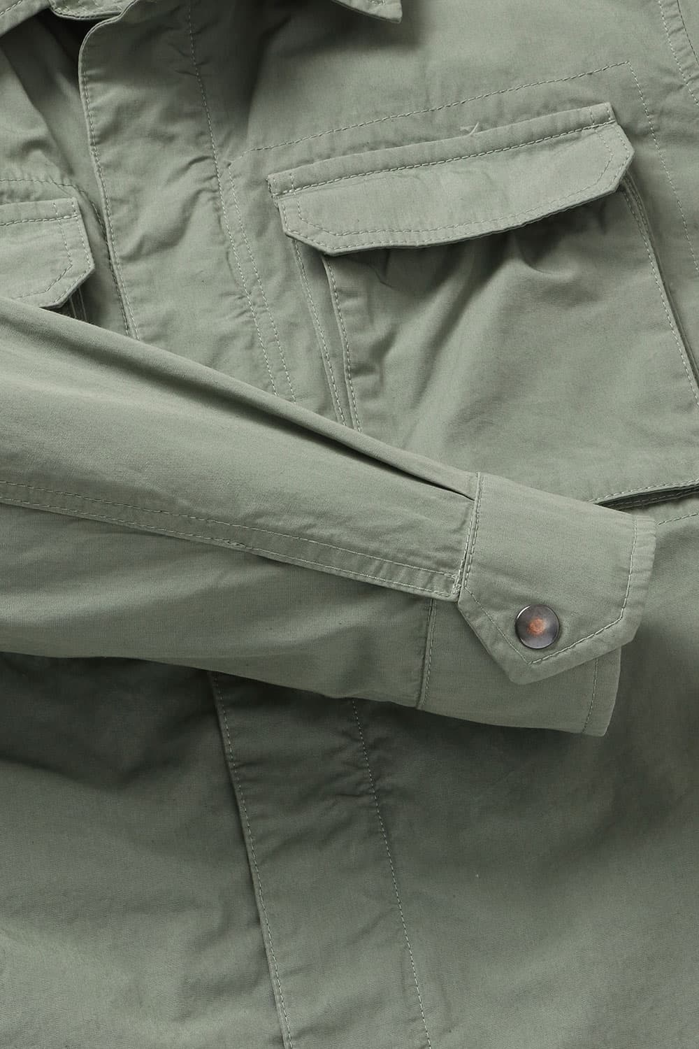 코튼 워크웨어 102 그린 캐주얼 자켓