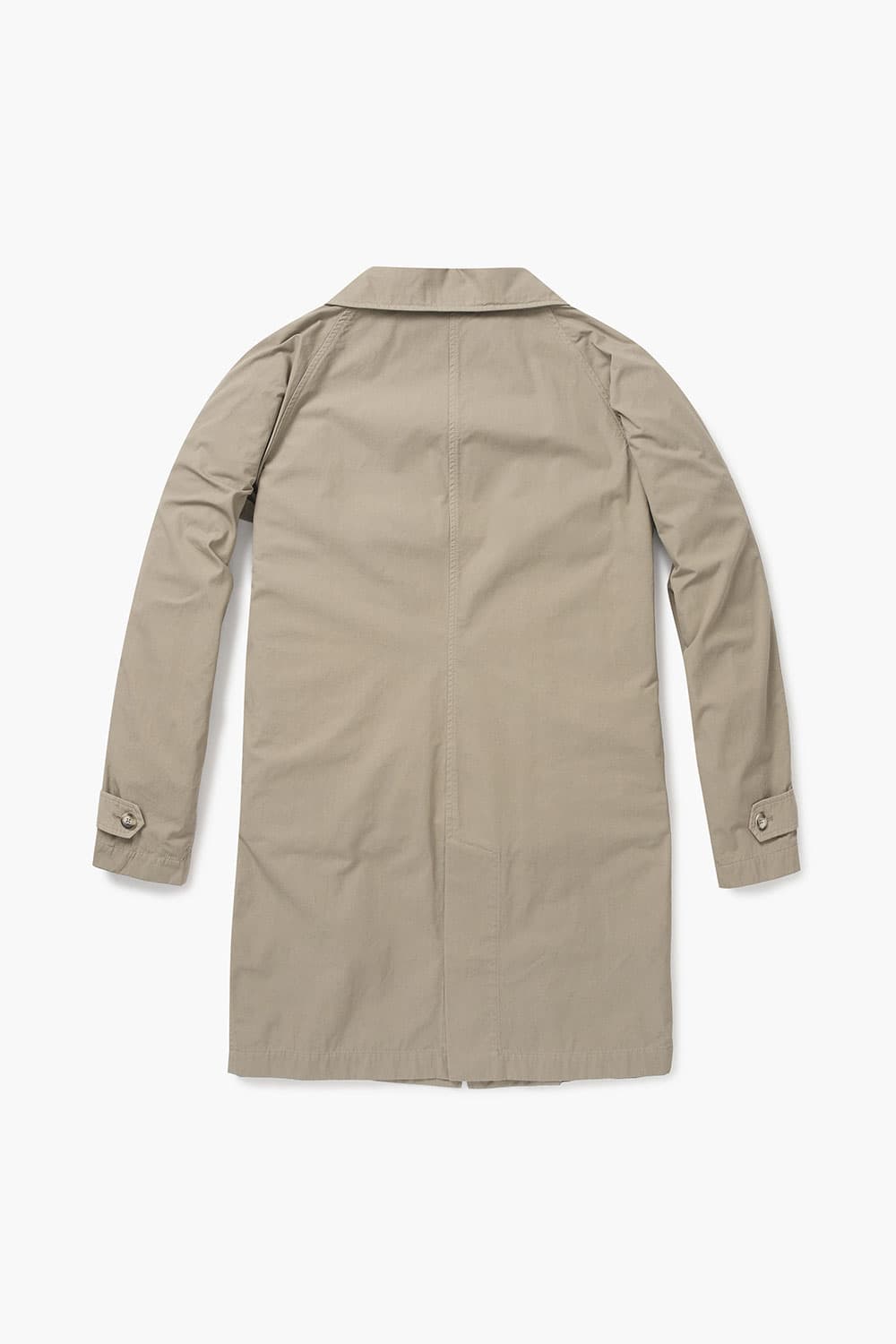코튼 가먼트다잉 104 베이지 트렌치 코트