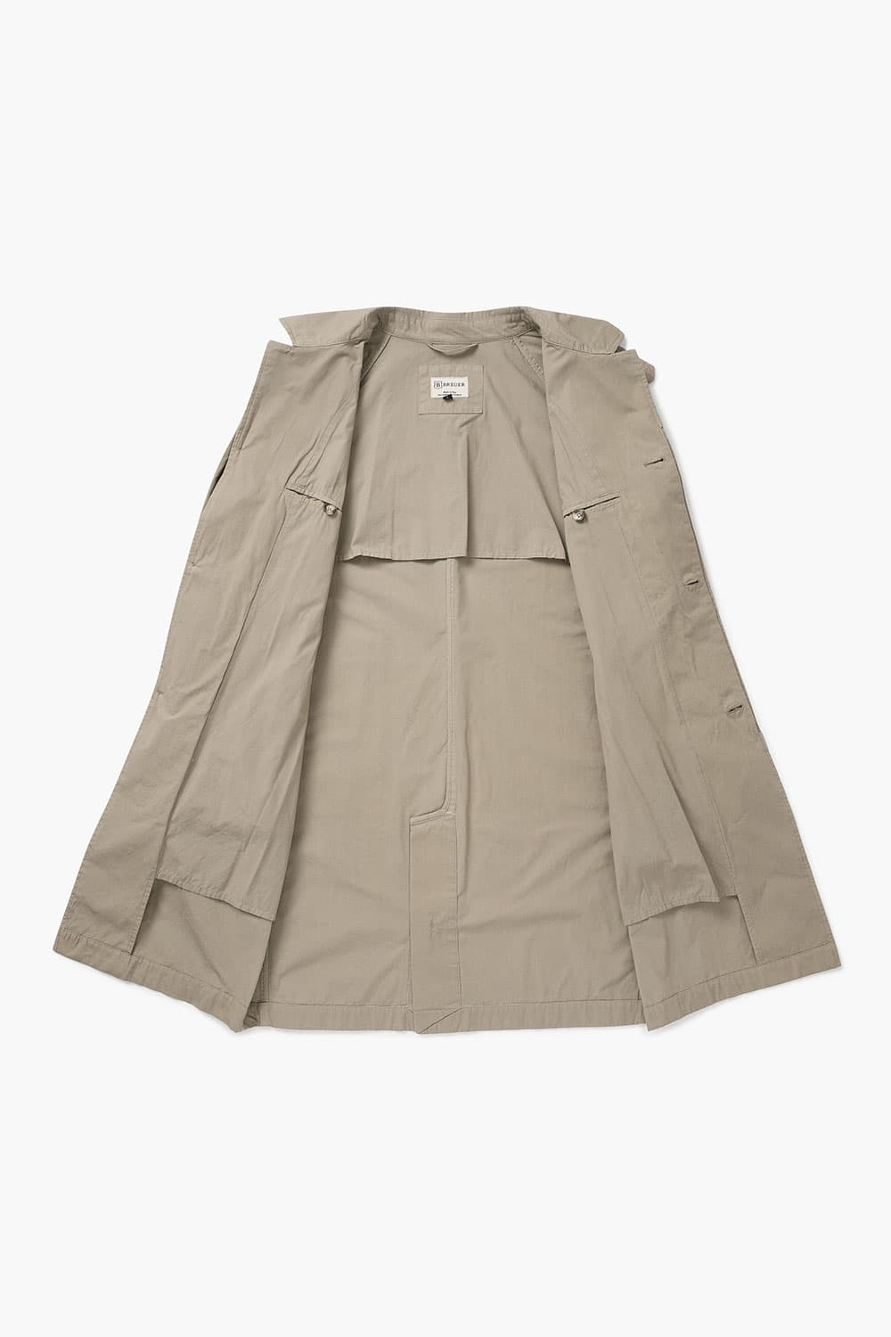 코튼 가먼트다잉 104 베이지 트렌치 코트