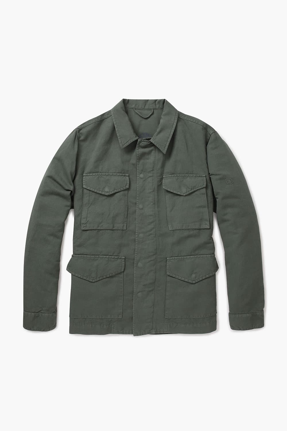 면 혼방 워크웨어 105 카키 캐주얼 자켓