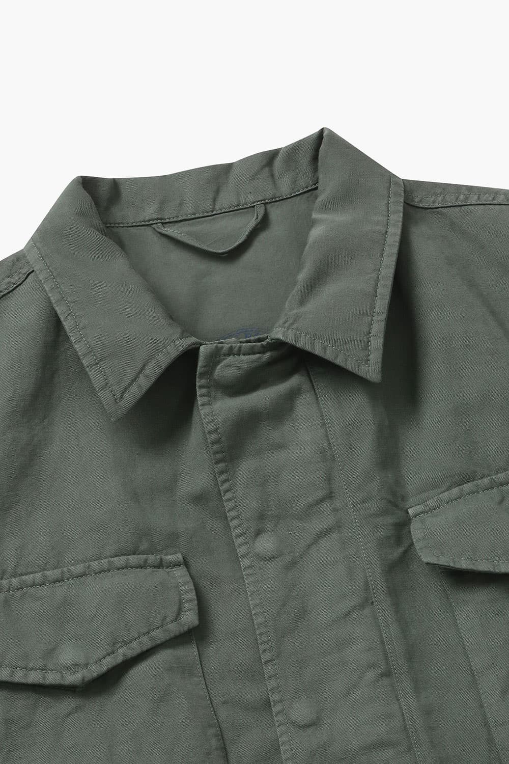 면 혼방 워크웨어 105 카키 캐주얼 자켓