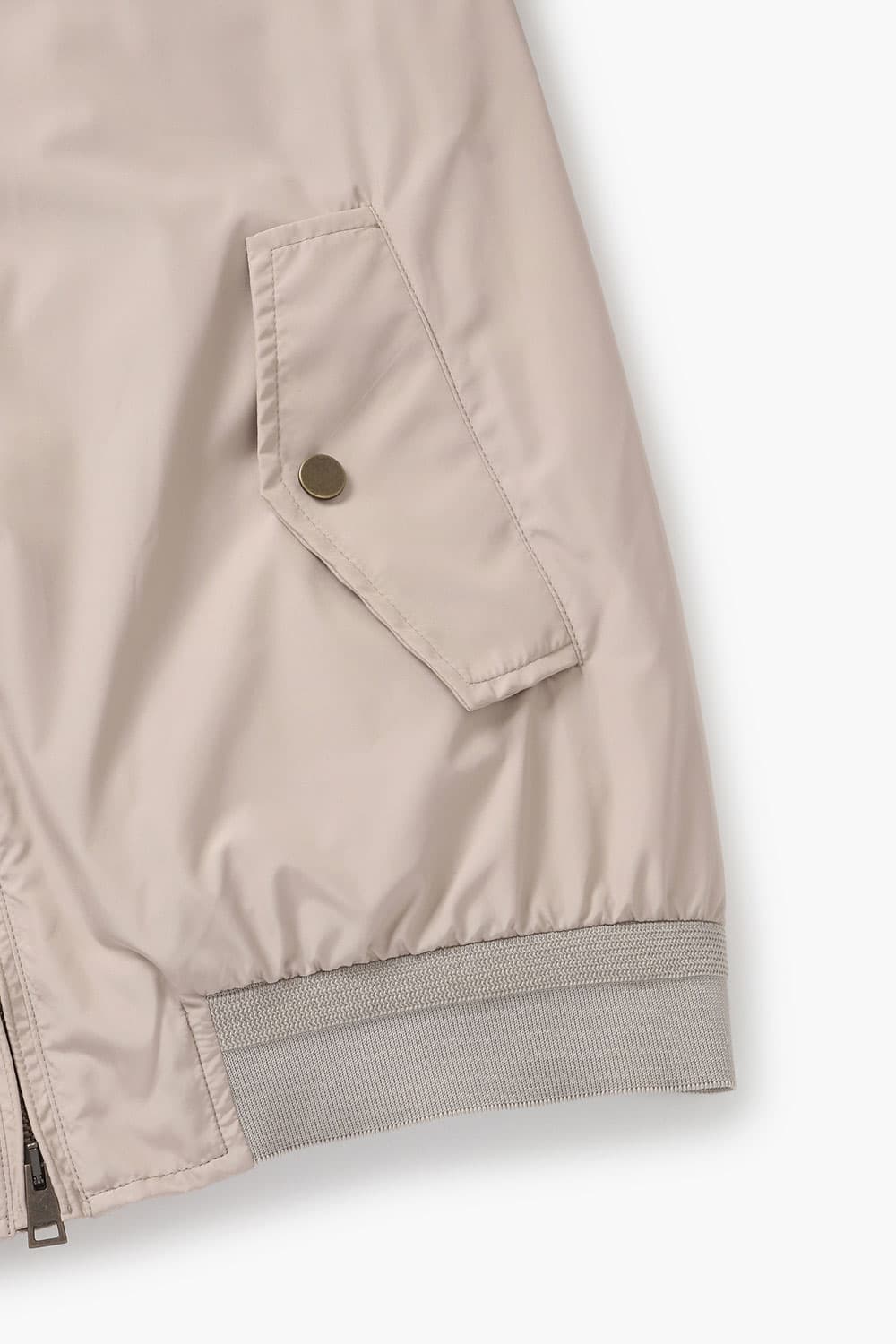 우븐 베이직 블루종 821 베이지 점퍼