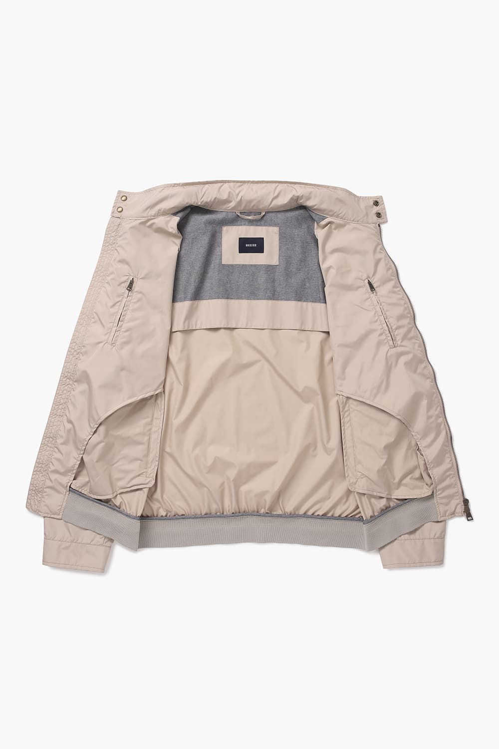 우븐 베이직 블루종 821 베이지 점퍼