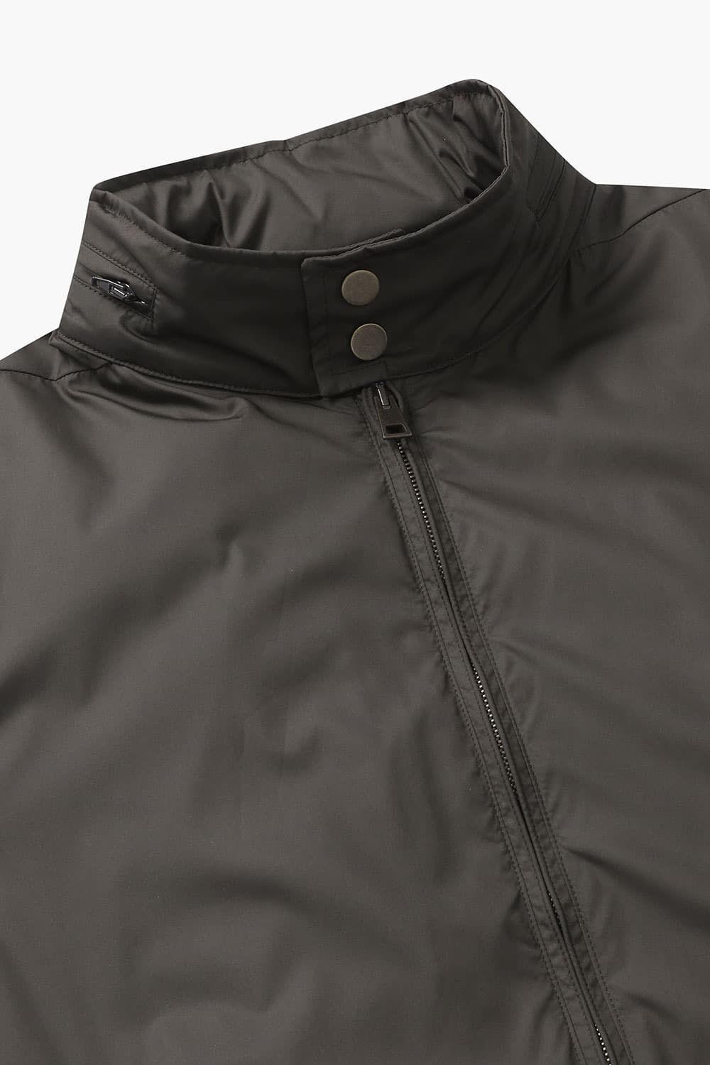 우븐 베이직 블루종 821 다크브라운 점퍼