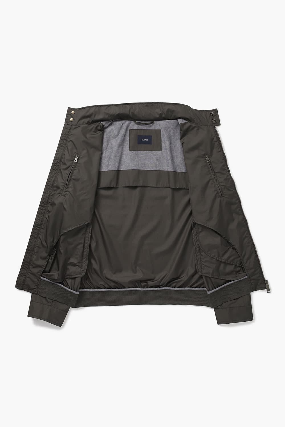 우븐 베이직 블루종 821 다크브라운 점퍼