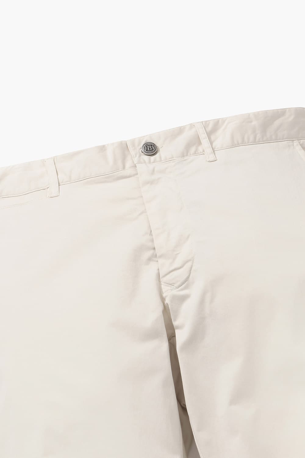 코튼 슬림 301 아이보리 캐주얼 팬츠