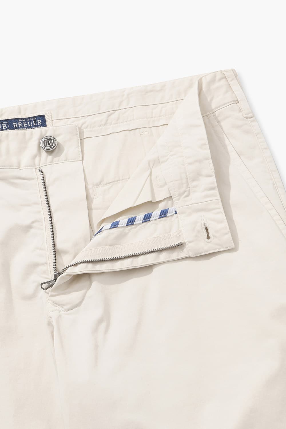 코튼 슬림 301 아이보리 캐주얼 팬츠