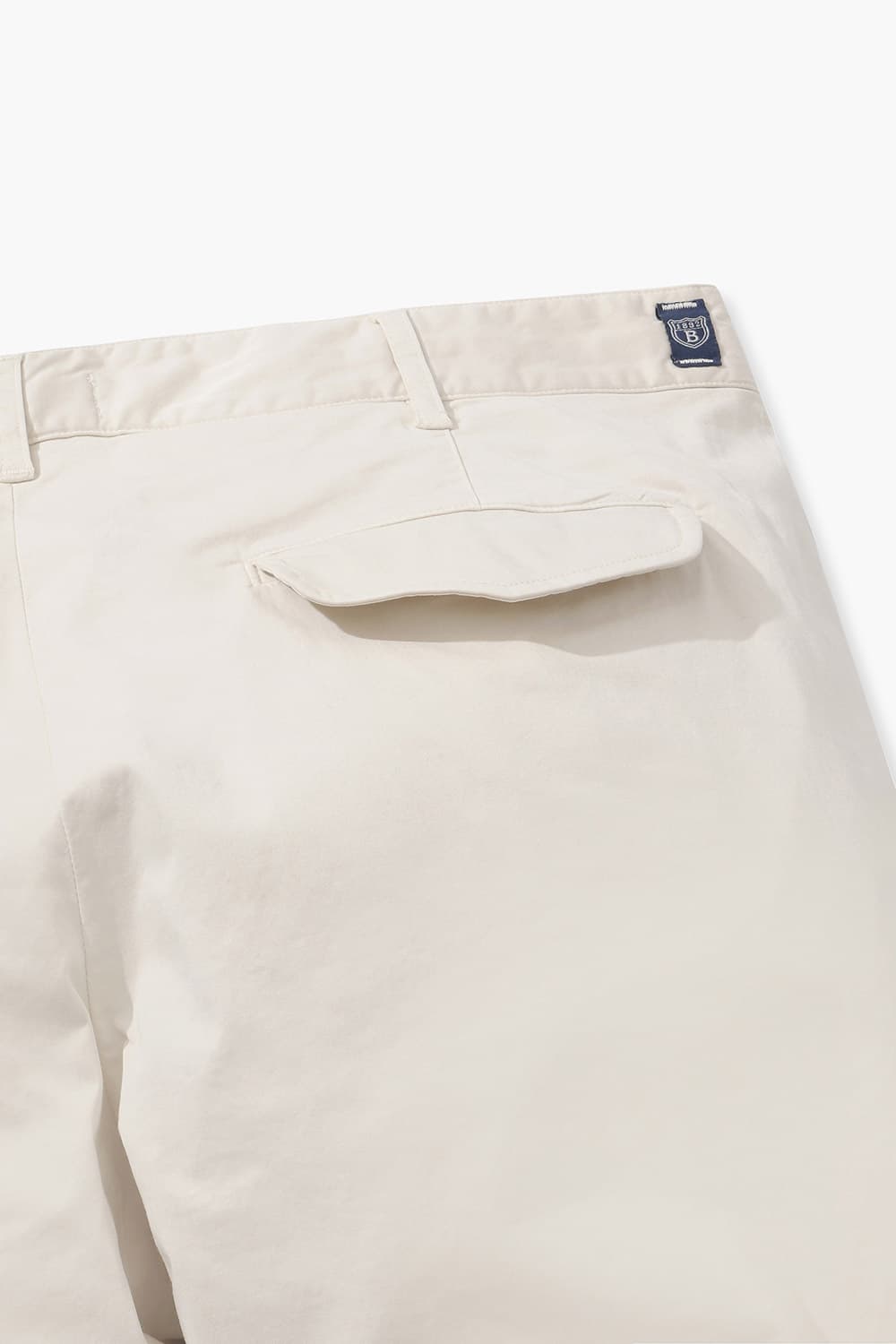 코튼 슬림 301 아이보리 캐주얼 팬츠
