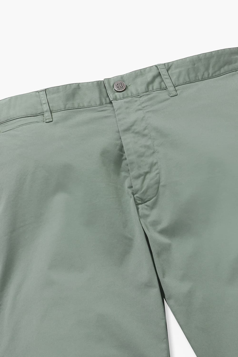 코튼 슬림 301 라이트그린 캐주얼 팬츠