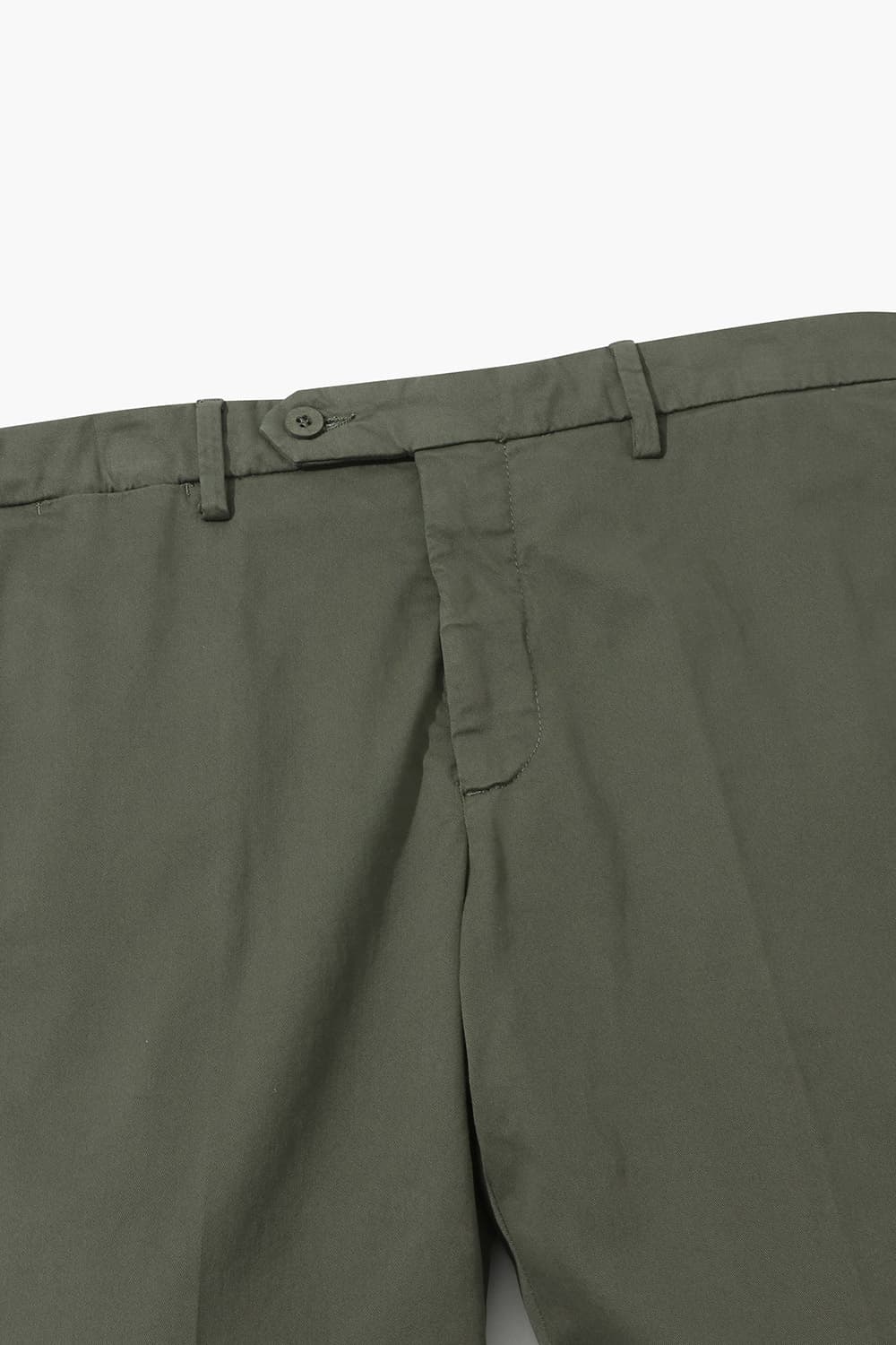코튼 테이퍼드 802 카키 팬츠