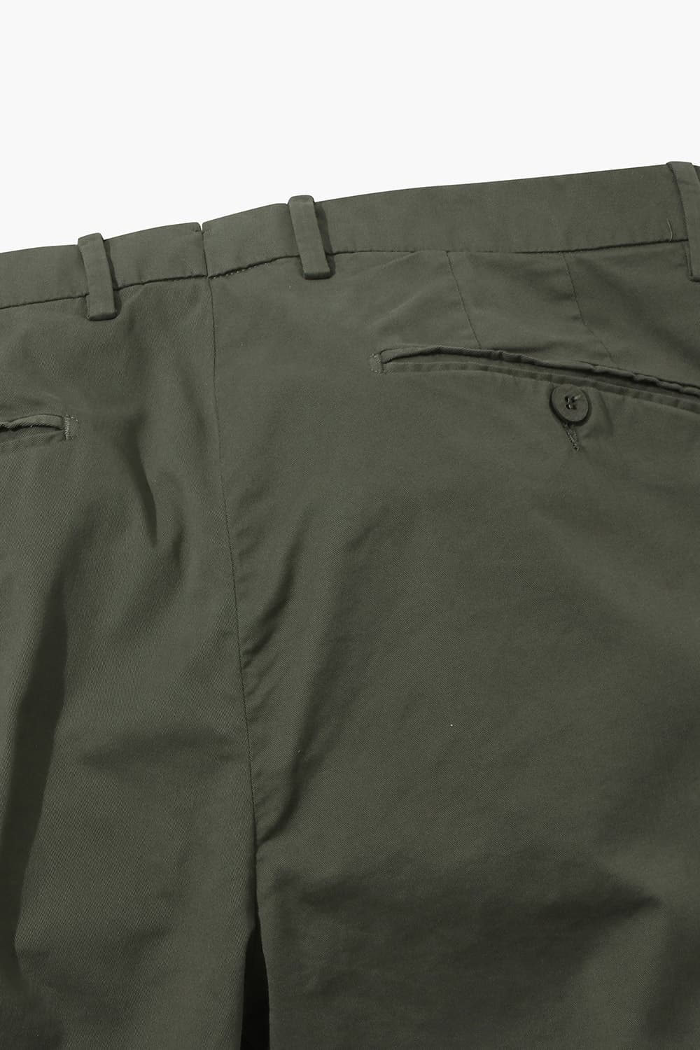 코튼 테이퍼드 802 카키 팬츠