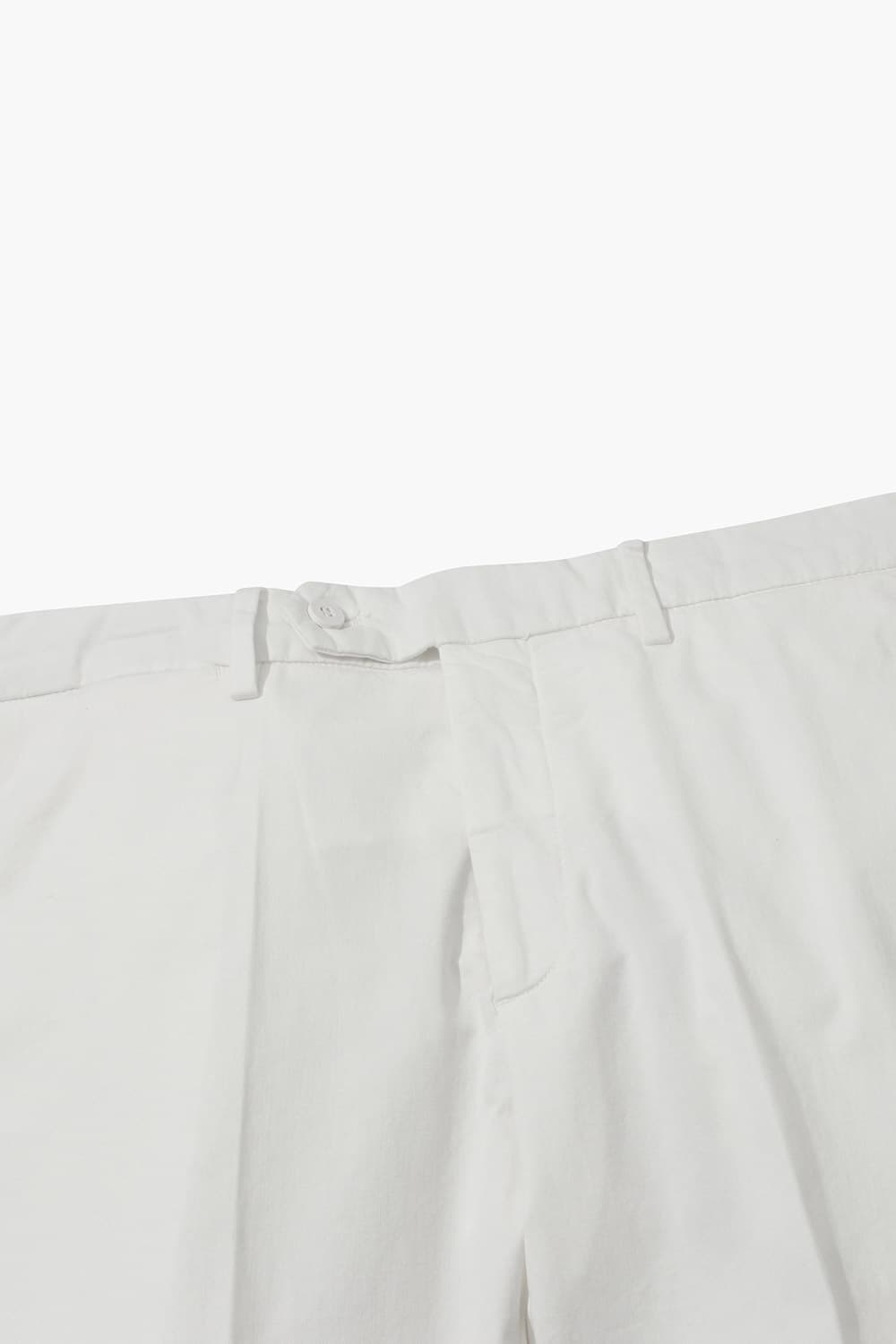 코튼 테이퍼드 802 화이트 팬츠