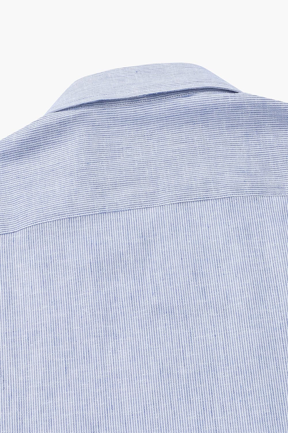 린넨 혼방 스트라이프 808 라이트블루 셔츠