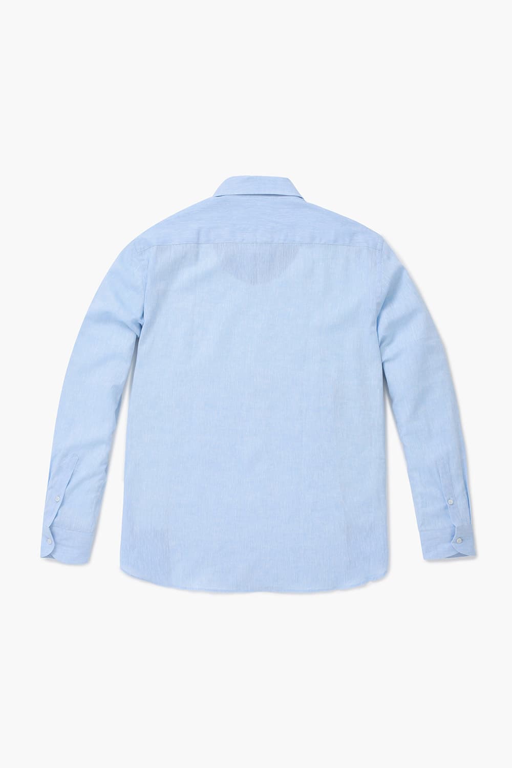 린넨 혼방 베이직 807 라이트블루 셔츠