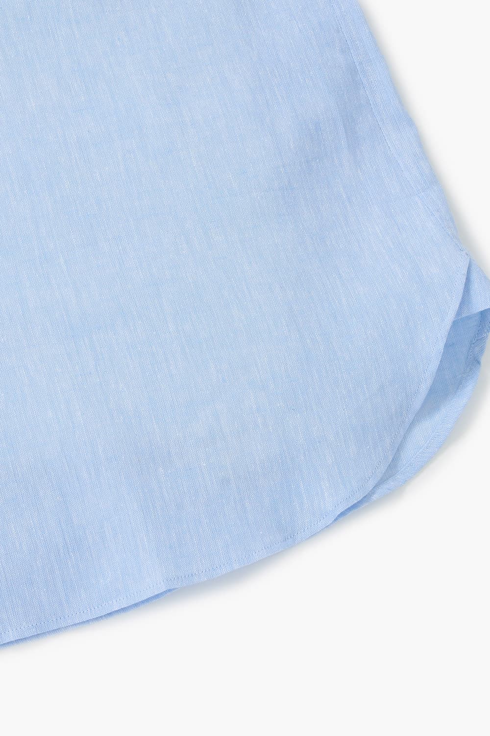 린넨 혼방 베이직 807 라이트블루 셔츠