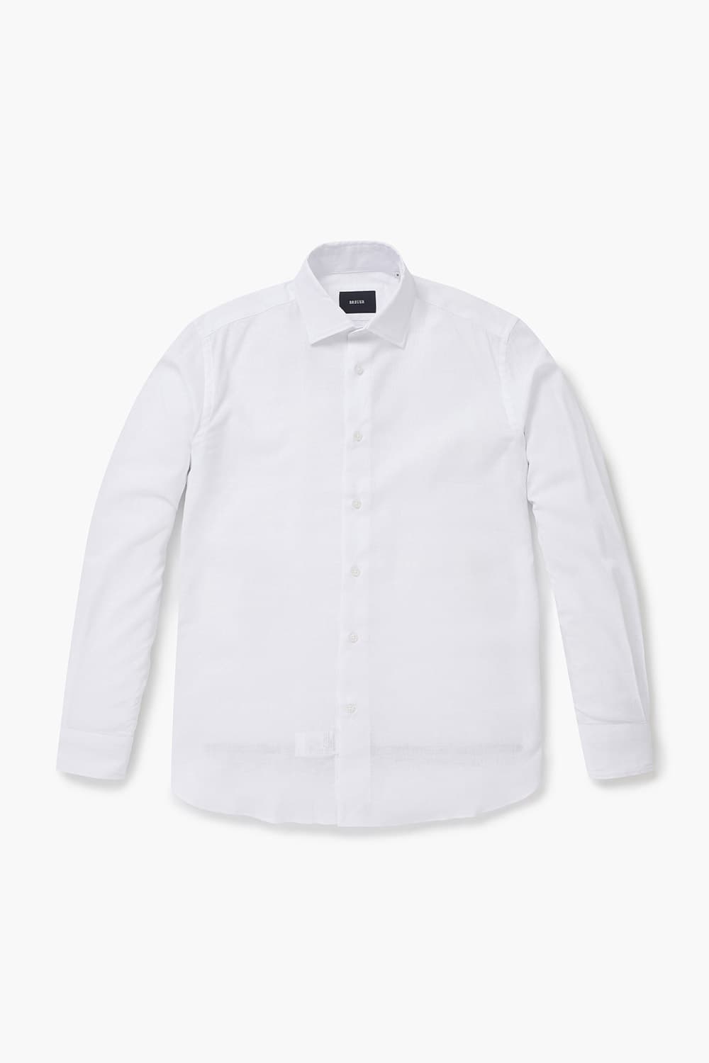 린넨 혼방 베이직 806 화이트 셔츠