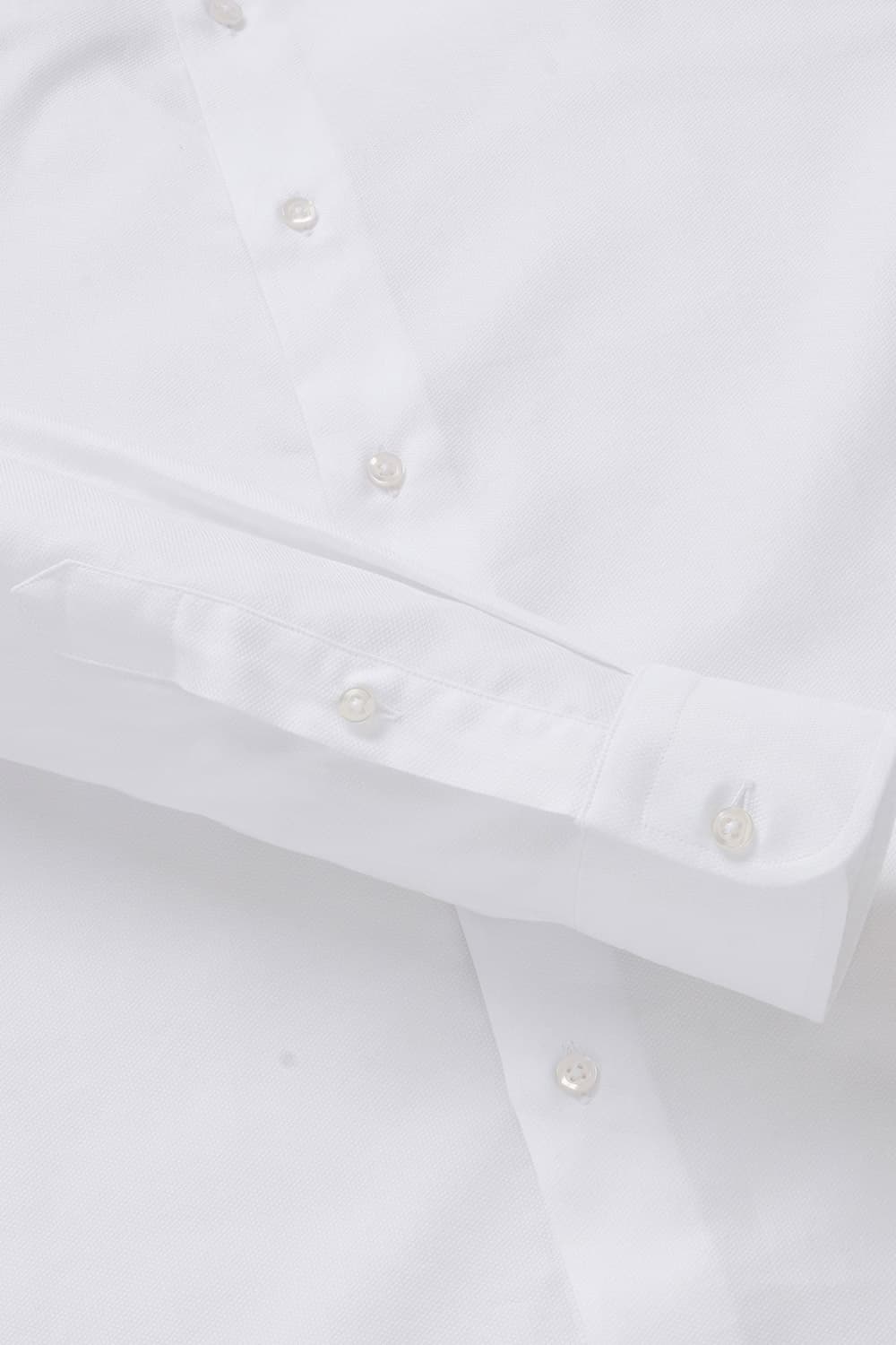 코튼 베이직 도비 802 화이트 셔츠