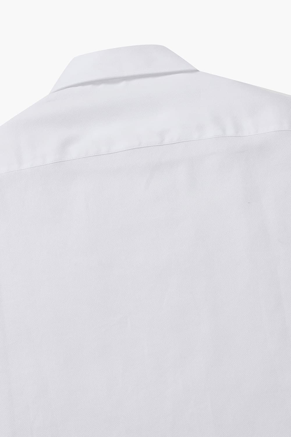 코튼 베이직 도비 802 화이트 셔츠